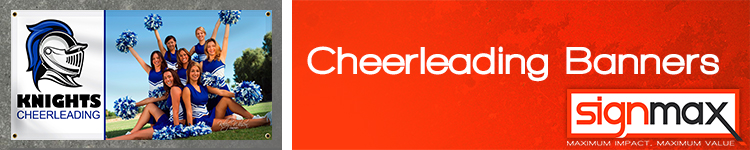 Custom Cheerleading Banners from Signmax